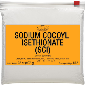 Sodium Cocoyl Isethionate (SCI) Powder - 32 Oz - Anionic, Foaming Surfactant - DIY Solid Shampoo Bars, Bath Bombs, Foamy and Bubbly Products