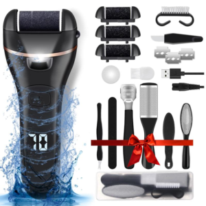 19 in 1 Professional Foot Care Tools, 1 Set Foot File Callus Removers, Pedicure Foot Care Products for Men & Women, Summer Gift, Nail Art & Care Tool, Electric Foot File, Nail Equipment
