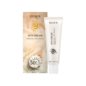 Professional Sun Cream with SPF50, 50Ml Travel Size for Daily Sun Protection