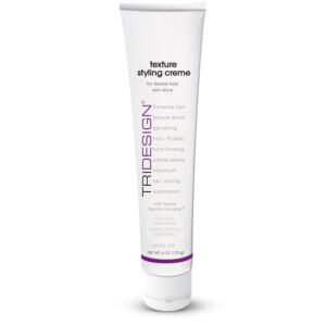 Design Hair Care Texture Styling Creme – Versatile Hair Styling Cream for Smooth, Frizz-Free Hair – Hydrating Fiber Cream for Thick Hair, Curl Defining, and Maximum Styling Expression – 6 Fl Oz