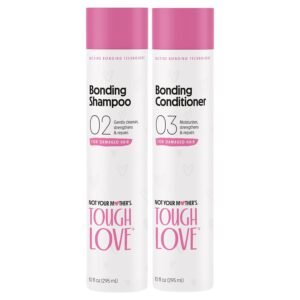 Tough Love Shampoo & Conditioner (2-Pack) - 10 Fl Oz - Helps Strengthen Hair, Repair Hair, and Condition Damaged Hair
