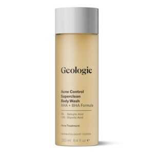 Acne Control Body Wash | Exfoliating AHA + BHA Cleanser for Men & Women | Reduces Bacne & Body Breakouts | Salicylic Acid + Glycolic Acid | 8.4 Fl Oz
