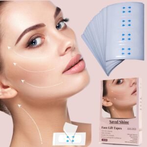 Face Lift Tape 100 Pcs, Face Lifting Tape Invisible, Anti-Sagging Skin Tape, Face Tape, Face Lift Strips, Face Lifting Bands, Anti-Wrinkle Face Tape, Face Lifting Tool.