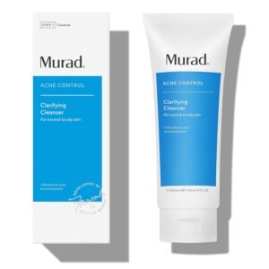 Clarifying Cleanser - Acne Control Salicylic Acid & Green Tea Extract Face Wash - Exfoliating Acne Skin Care Treatment Backed by Science