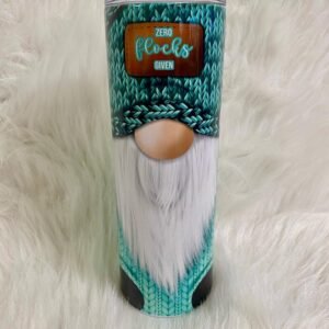 Zero Flocks Given | Flamingo Gnome Tumbler