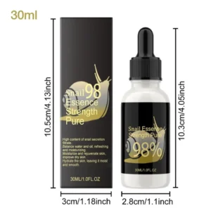 Anti-Wrinkle Snail Mucin Essence Face Serum Repairing Lift Firm Anti-Aging Fade Fine Lines Acne Treatments Brightening Skin Care
