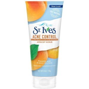 Naturally Clear Apricot Scrub, Blemish Control 6 Oz (Pack of 2)