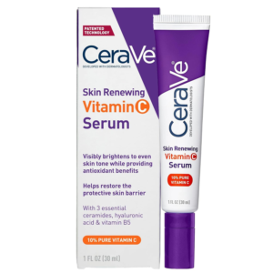Vitamin C Serum with Hyaluronic Acid, Skin Brightening Serum for Face with 10% Pure Vitamin C, Fragrance Free, 1 Fl. Oz