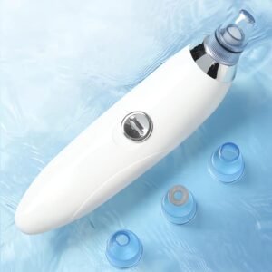 Blackhead Remover Pore Vacuum,4 Suction Heads,3 Strength,Usb Rechargeable Blackhead Vacuum Kit-Facial Pore Cleaner Electric Acne Extractor Tool