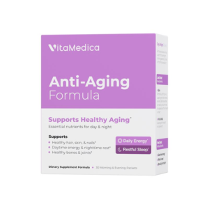 Anti-Aging Formula - 4-In-1 Health and Beauty Natural Supplement for Optimum Wellness and Anti-Aging Benefits