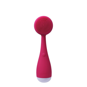 PMD Clean Mini - Smart Facial Cleansing Device with Silicone Brush & Anti-Aging Massager - Waterproof - Sonicglow Vibration Technology - Clear Pores and Blackheads - Lift, Firm, and Tone Skin