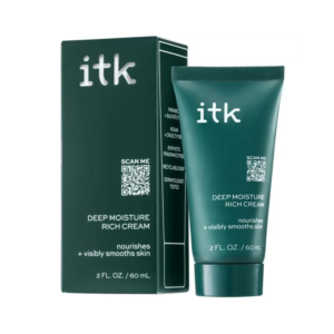 Itk Deep Moisture Rich Face Cream for Dry Skin with Hyaluronic Acid + Shea Butter, 2 Oz