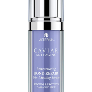 Caviar Anti-Aging Restructuring Bond Repair Leave in Hair Serum Treatments for Damaged Hair | Sulfate Free, Paraben Free