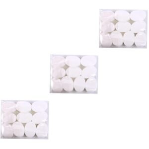 3Sets Disposable Eye Mask Paper Non Woven Eye Care Paper under Eye Bags Treatment Moisturizing Eye Cover Eye Moisturizing Pads Reduce Wrinkles Eye Cream White Plant Fibres 1000Pcs*3