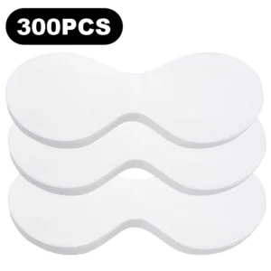 100/300PCS Disposable Eye Mask Paper, Non Woven Eye Care Patches Paper Eye Covers, Cotton Spa Eyes Pads for Facials, Beauty Tool