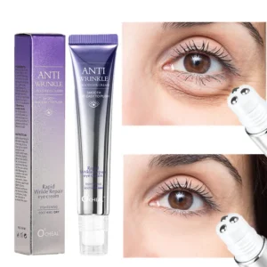 Anti Wrinkle anti Dark Circle Eye Cream Roller Massager Moisturizing Eye Bags anti Aging Hyaluronic Acid Eye Skin Care Products
